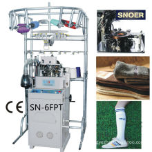 Long Sports Plain and Terry Socks Knitting Machine